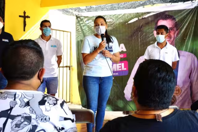 Karem manifestó que su interés es tender los puentes necesarios para que el sentir de las y los jóvenes estén presentes en el Congreso de Estado