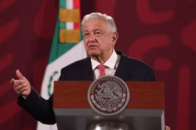 Presidente AMLO en conferencia matutina