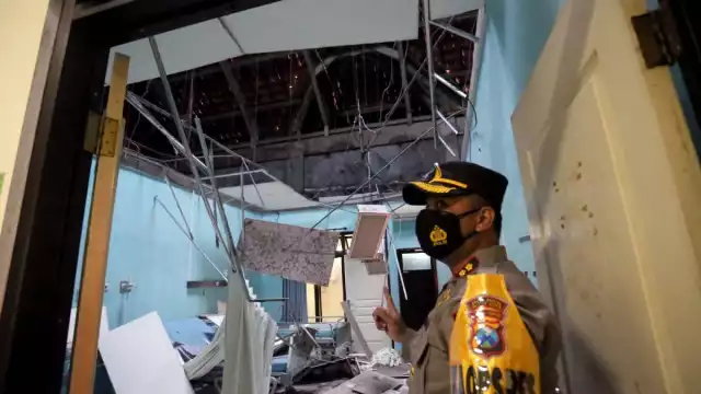 El sismo se registró a 45 km. de Malang en la Isla de Java