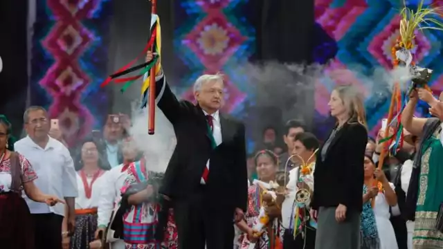 Así entregará el Bastón de Mando el presidente AMLO