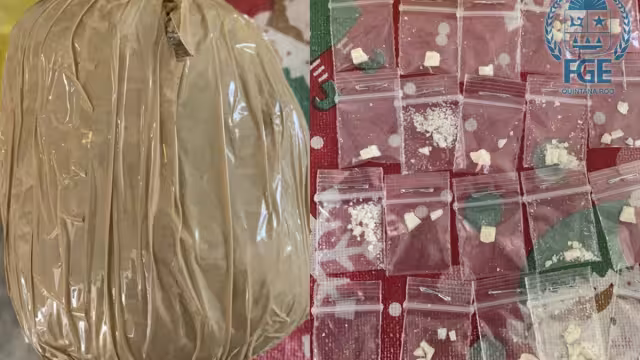 Dos mujeres fueron detenidas en posesión de drogas en una vivienda en Felipe Carrillo Puerto