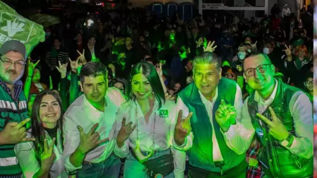 Me atrevo a decirlo, escúchenlo bien, si llegamos a la presidencia vamos a traer a Metallica gratis a Reynosa”, dijo el candidato