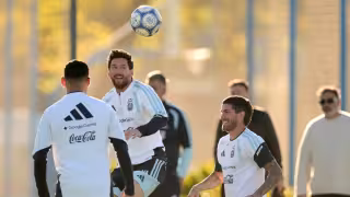 Lionel Messi: así fue su último entrenamiento con la Selección Argentina