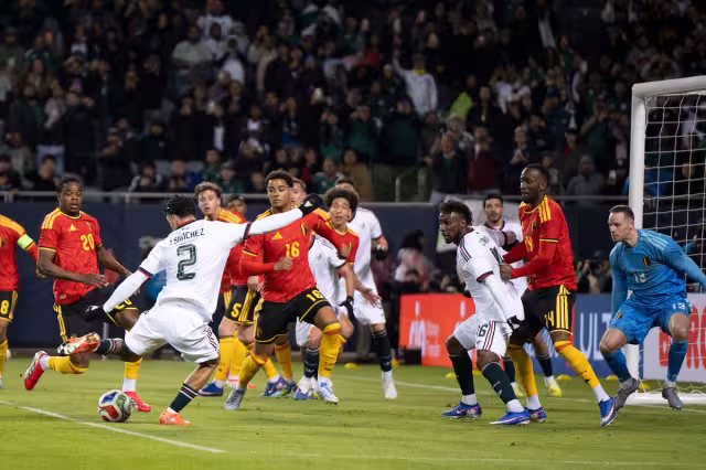 Las acciones del encuentro ante Bélgica