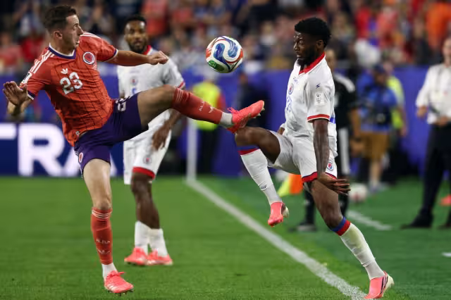 polémica jugada ante Haití en su regreso a un Mundial