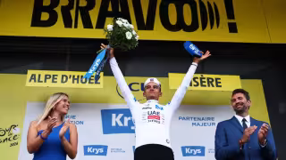 Isaac del Toro asegura virtualmente el podio del Tour de Francia 2026 y hace historia para México