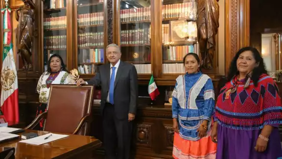 El Presidente presentó a sus candidatas para el Conapred (@lopezobrador_)