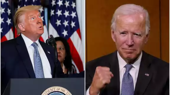 Donald Trump y Joe Biden contenderán por la presidencia de EU (Reuters) Donald Trump y Joe Biden contenderán por la presidencia de EU (Reuters)