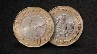 Esta es la moneda de Emiliano Zapata que vale hasta 5 millones de pesos ¿La tienes?