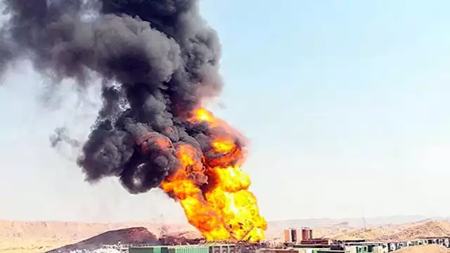 La explosión se produjo durante la revisión de una cañería de 20 pulgadas que conducía petróleo