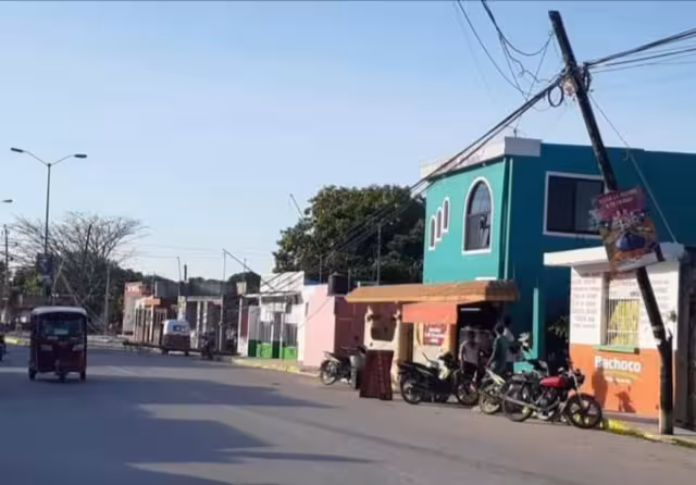 La entrada a Sabancuy estuvo cerrada por casi dos horas