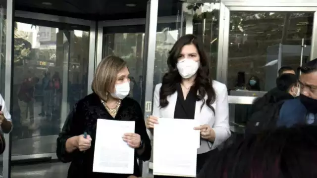 Kenia López y Xóchitl Gálvez (Especial)