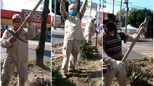 Trabajadores de limpia parodian al CJNG: “Somos gente del ‘mencho’” (Especial)