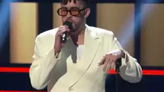 El reggaetonero arrasó en las categorías más importantes de la noche