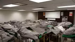 La imagen de los cuerpos se hizo viral en las redes sociales (Especial)