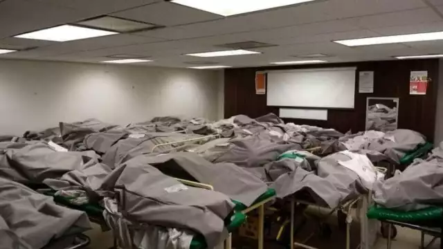 La imagen de los cuerpos se hizo viral en las redes sociales (Especial)