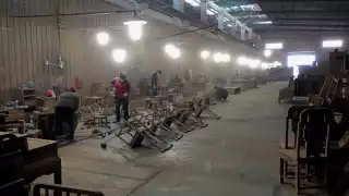 Fábrica de madera en el país asiático donde se procesan diferentes especies provenientes principalmente del continente americano