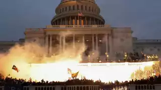 Así se vivió el 'día salvaje' prometido por Trump en el Capitolio