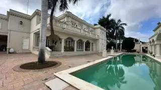 La mansión está valuada en más de 50 millones de pesos en Mérida, Yucatán