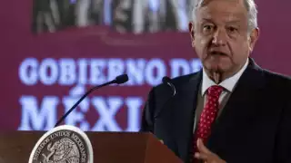 Presidente AMLO en conferencia de prensa