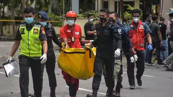 Al menos 14 personas resultaron heridos en Indonesia por una explosión