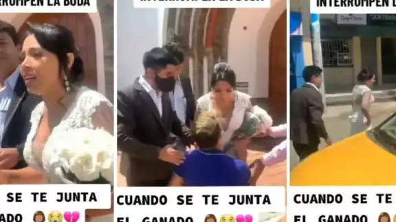Hombre impide boda de su ex en Ecuador