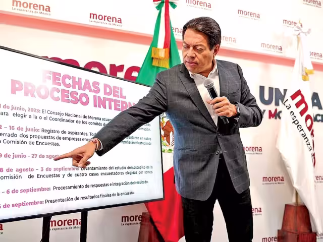 Morena presenta boleta para encuesta de aspirantes de la 4T a la Presidencia