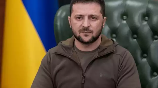 Volodimir Zelenski, presidente de Ucrania