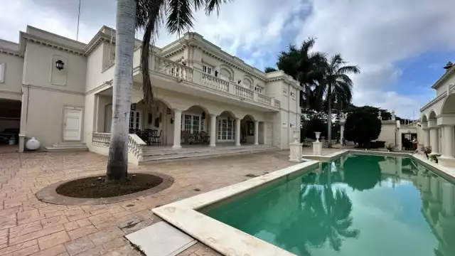 La mansión está valuada en más de 50 millones de pesos en Mérida, Yucatán