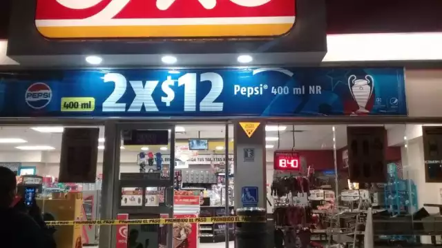 Los delincuentes se llevaron dos mil pesos de la caja. Foto: Julio Javier Mena