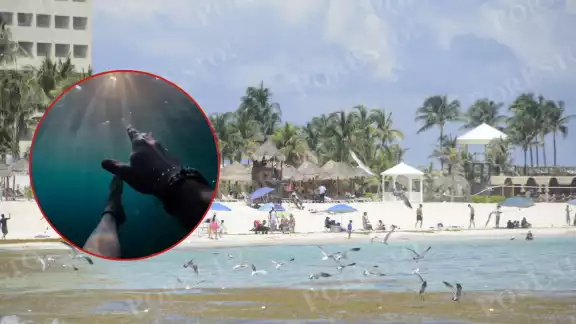 Playa Delfines, Marlin, Langosta y Caracol muestran banderas rojas, advirtiendo el peligro; en otras ondean amarillas Playa Delfines, Marlin, Langosta y Caracol muestran banderas rojas, advirtiendo el peligro; en otras ondean amarillas