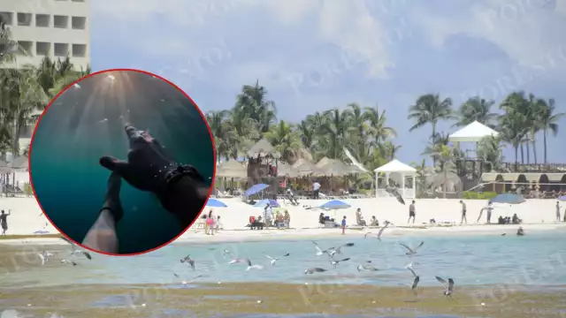 Playa Delfines, Marlin, Langosta y Caracol muestran banderas rojas, advirtiendo el peligro; en otras ondean amarillas
