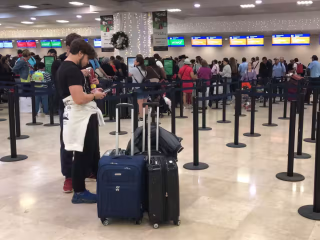 De los vuelos demorados 48, eran salidas y 14 llegadas hacía este destino