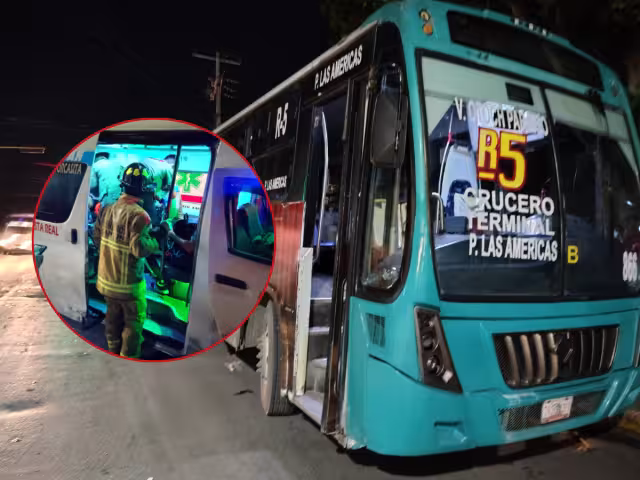 Tras recibir atención por los paramédicos, los lesionados fueron trasladados a hospitales