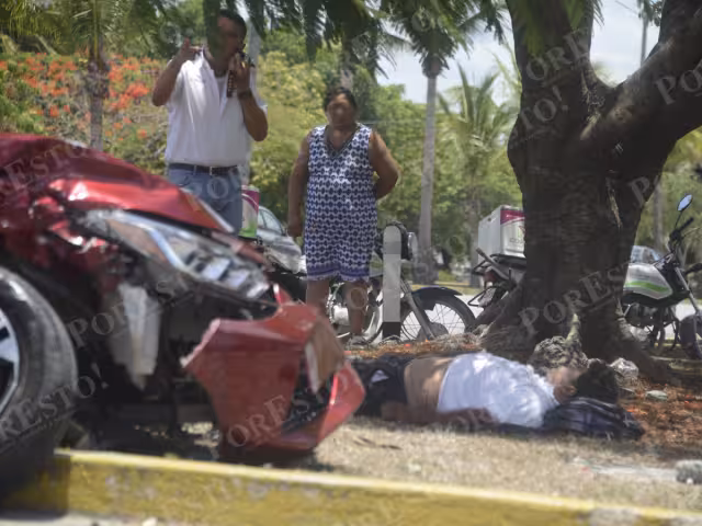 Conductora atropelló a adolescente en la avenida Andrés Quintana Roo de Cancún