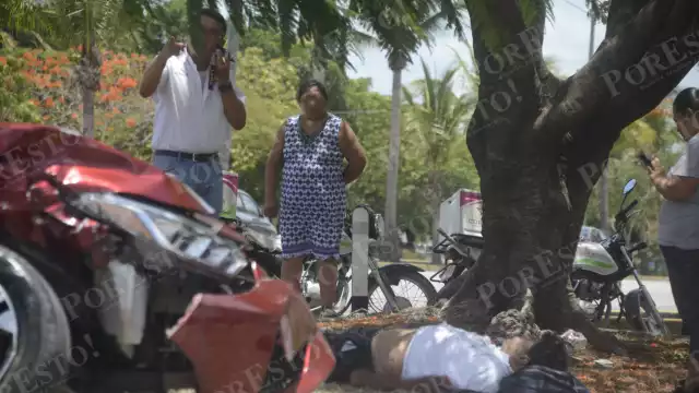 Conductora atropelló a adolescente en la avenida Andrés Quintana Roo de Cancún