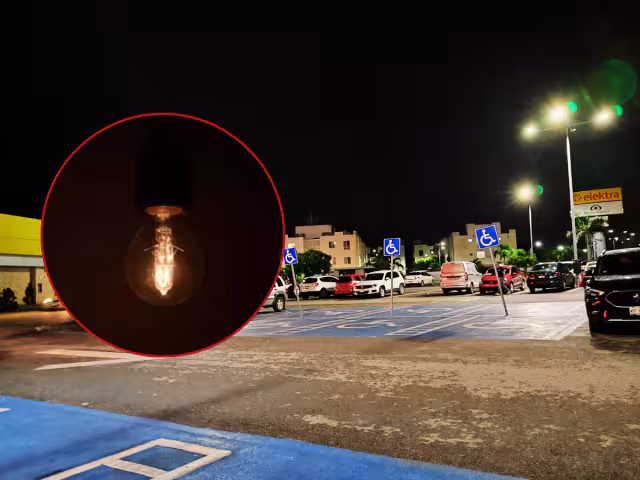 Derivado de la intermitencia, algunas zonas están en penumbras, mientras las avenidas principales operan con normalidad