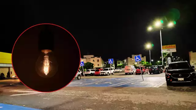 Derivado de la intermitencia, algunas zonas están en penumbras, mientras las avenidas principales operan con normalidad