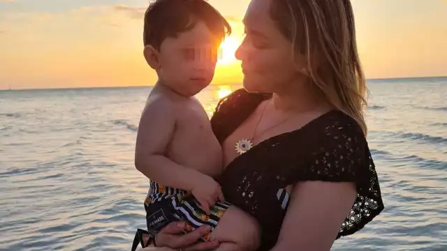 La mascota de Sherlyn, 'Neni', mordió a su bebé en el cachete