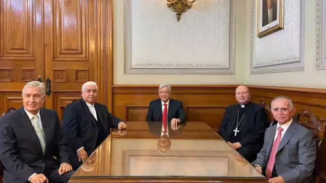 AMLO se reunió con Franco Coppola, representante diplomático de la Ciudad del Vaticano