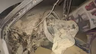 Se incendia un vehículo en el estacionamiento de Plaza Las Américas en Playa del Carmen