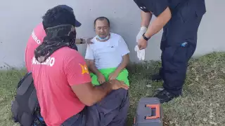 El paciente quedó bajo observación médica, pues aparentemente presentaba un cuadro agudo posiblemente de gastroenteritis