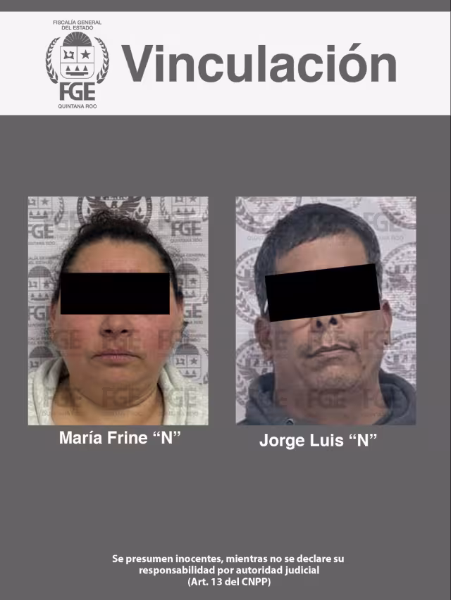 Las dos personas detenidas fueron vinculadas a proceso.