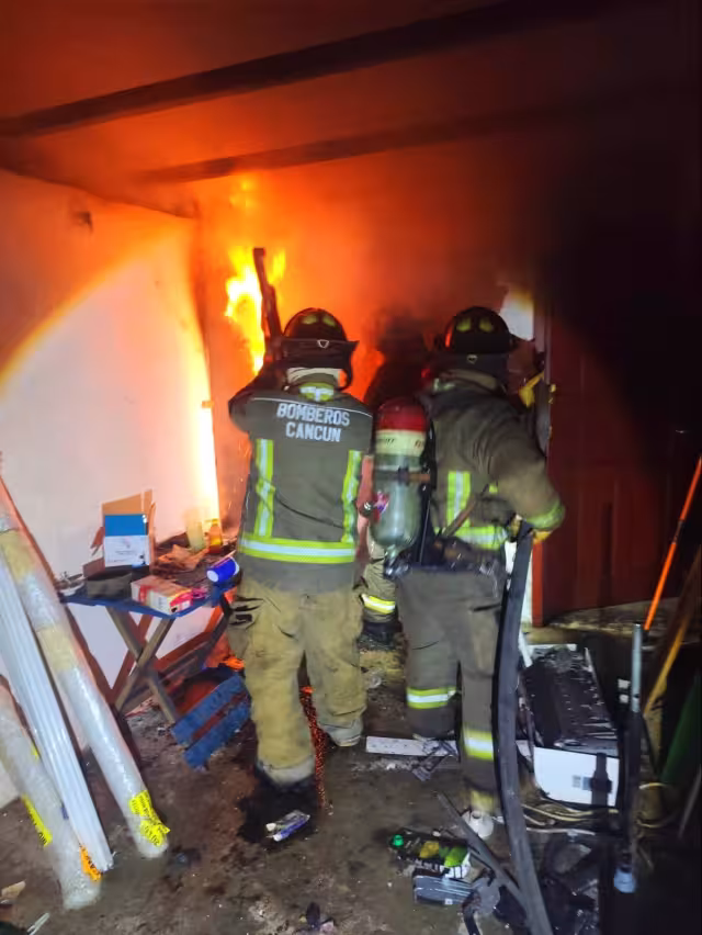 Vivienda de la SM 25 de Cancún asegurada por la FGE sufre misterioso incendio