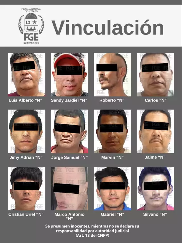 Los vinculados fueron presentados por la Fiscalía de la entidad.