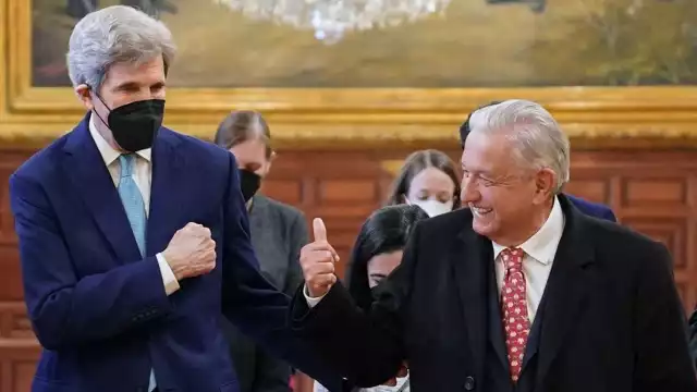 John Kerry se ha mantenido muy cercano al Gobierno de AMLO. Foto: AFP