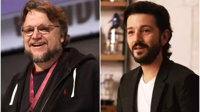 Guillermo del Toro y Diego Luna fueron protagonistas de los Globos de Oro 2023