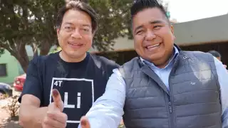 Marío Delgado ha estado muy activo durante la jornada de Revocación de Mandato. Foto: Twitter @mario_delgado