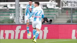 Chucky aumenta su cuota goleadora en la Serie A, donde llegó a los nueve goles en 18 partidos en la actual temporada.