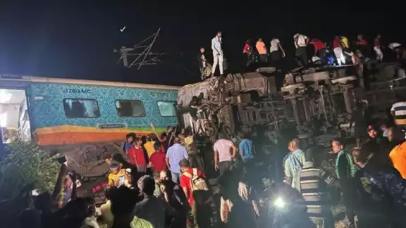 El accidente tuvo lugar en las proximidades de la estación de la localidad de Bahanaga
El accidente tuvo lugar en las proximidades de la estación de la localidad de Bahanaga